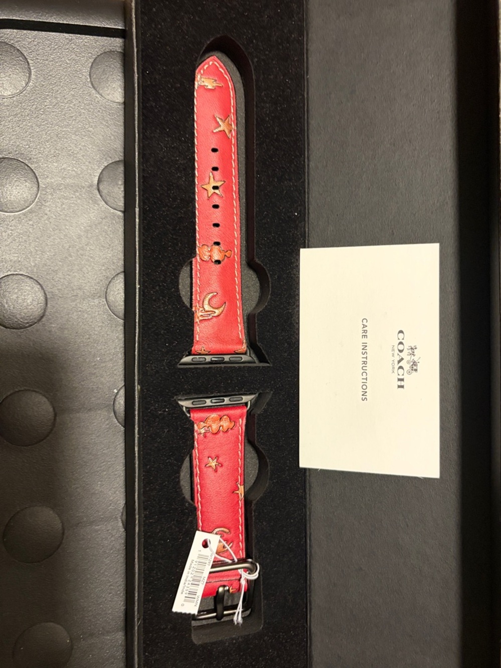 COACH leather Apple Watch strap - 38mm